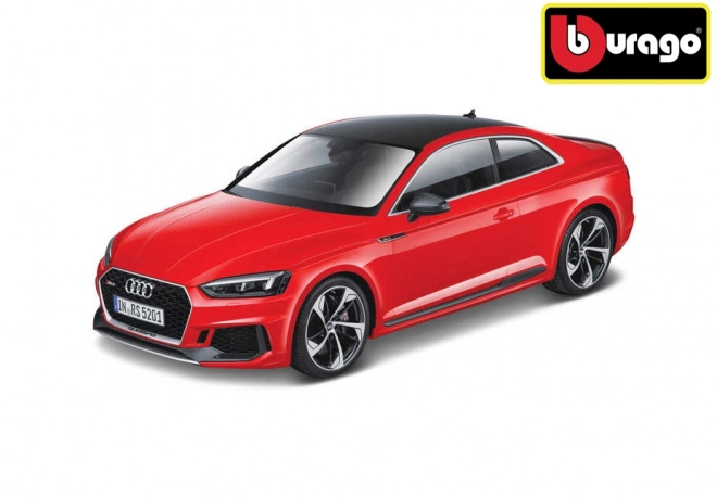 Bburago Audi RS 5 Coupe červený 1:24