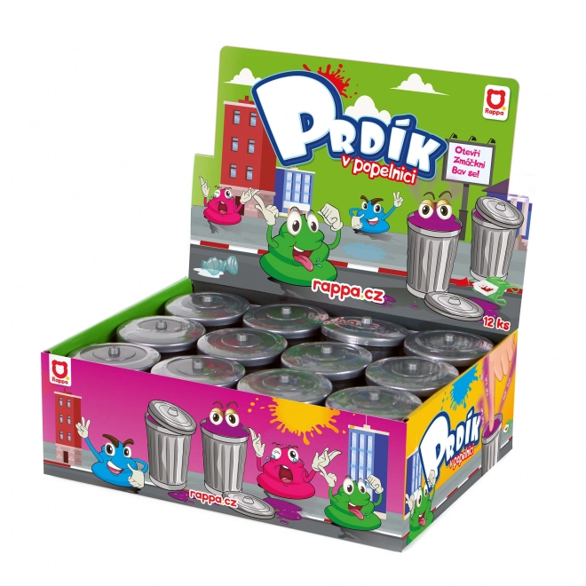 Prdíci hmota v popelnici