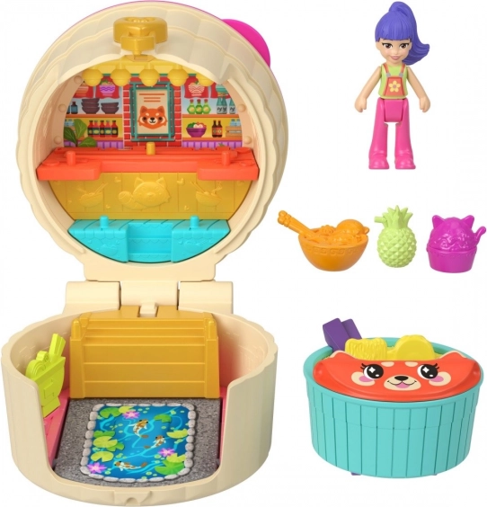 Polly Pocket Snacky Pohyblivý Set
