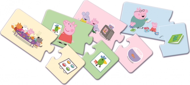 Puzzle Peppa Pig 2x14 dielikov