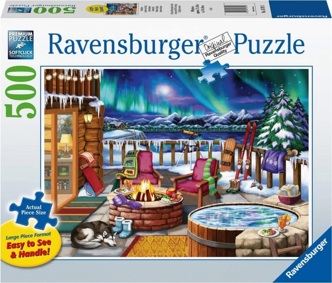 Ravensburger Puzzle Polárna Žiara XXL