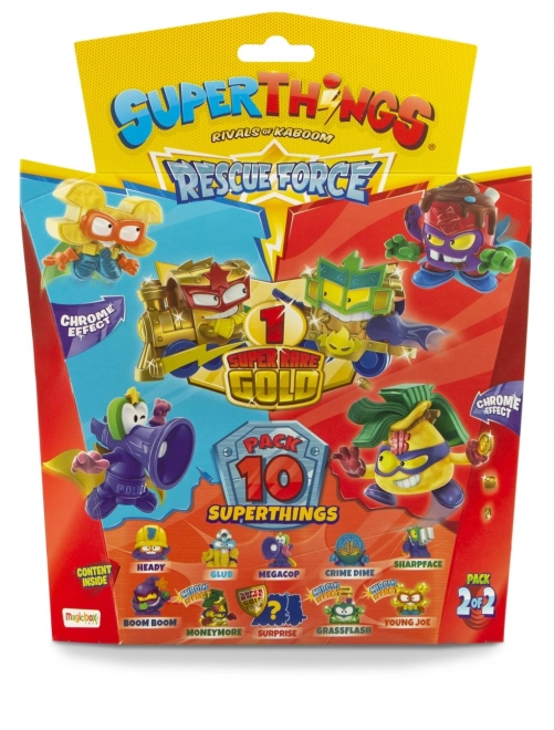 SuperThings Rescue Force - Záchranári 10 ks