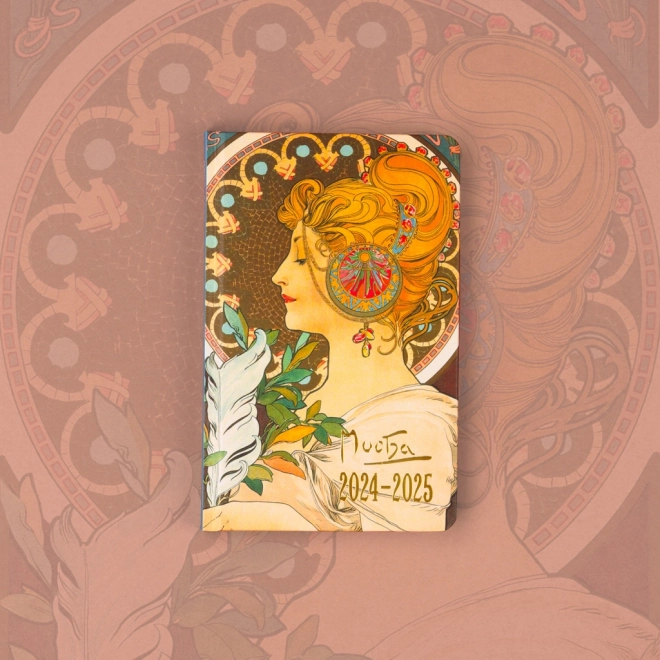 Osemnásťmesačný diár Petito – Alfons Mucha 2024/2025