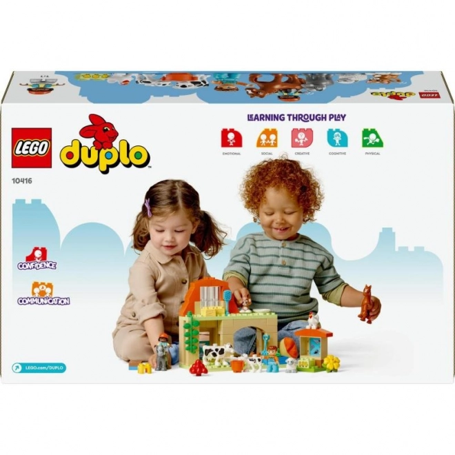 LEGO Duplo Starostlivosť o zvieratká na farme