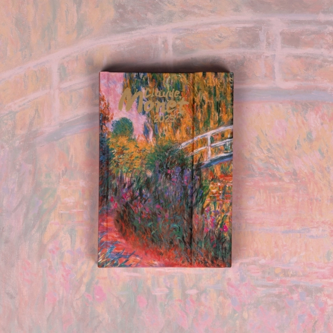 Týždenný magnetický diár Claude Monet 2025