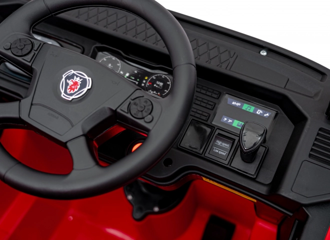 Detské auto Scania červené