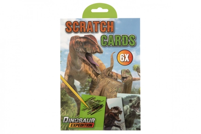 Vyškrabovacie obrázky Dino