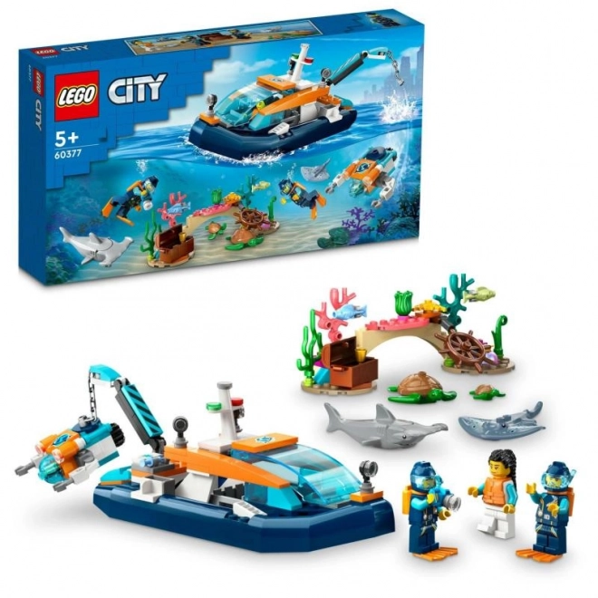 LEGO Mesto Prieskumná ponorka potápačov