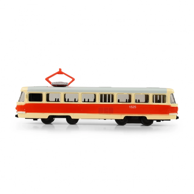 Kovová retro električka Bratislava 16 cm