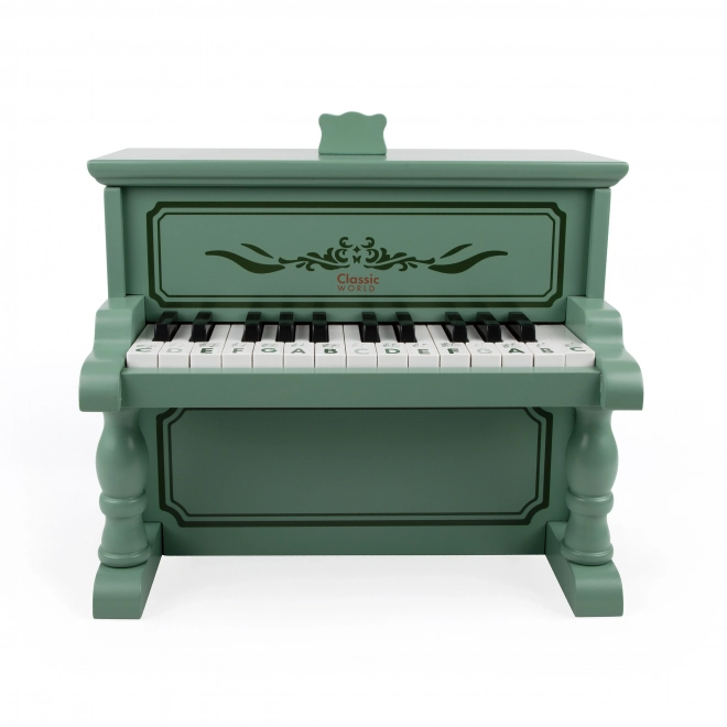 Drevené pianinko Classic World s učebnicou