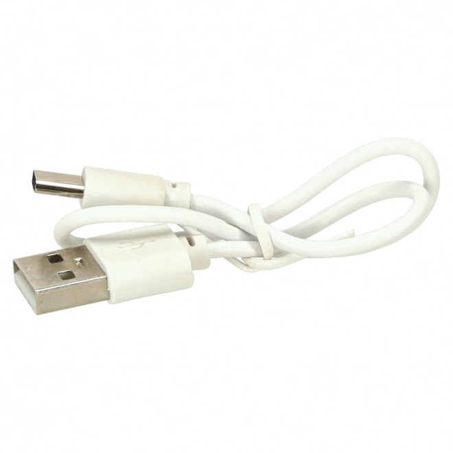 Karaoke sada s mikrofónom a prenosným bluetooth reproduktorom s USB a LED - ružová