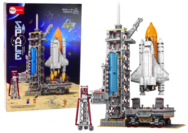 Zostava Kociek Vesmírna Stanica Raketa S Kockami 4392 ks