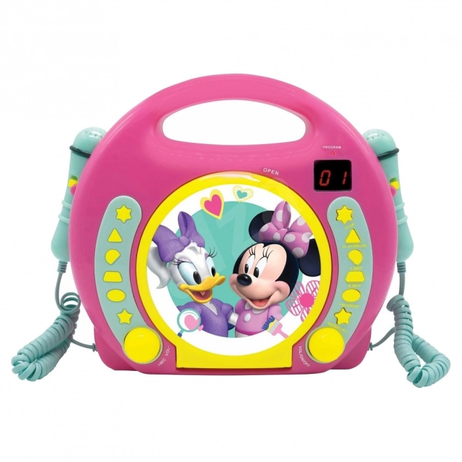 Prenosný CD prehrávač pre deti Minnie Mouse