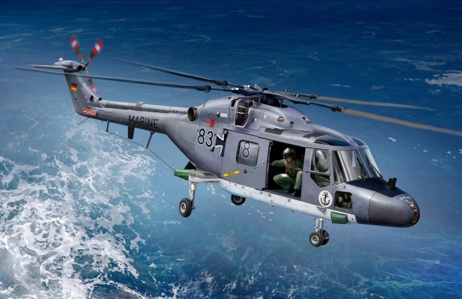 Plastikový model helikoptéry Westland Lynx MK.88A 1/72