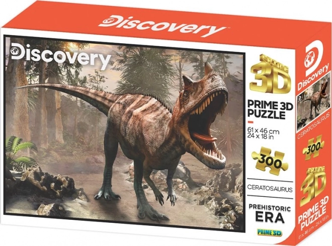 3D puzzle Ceratosaurus