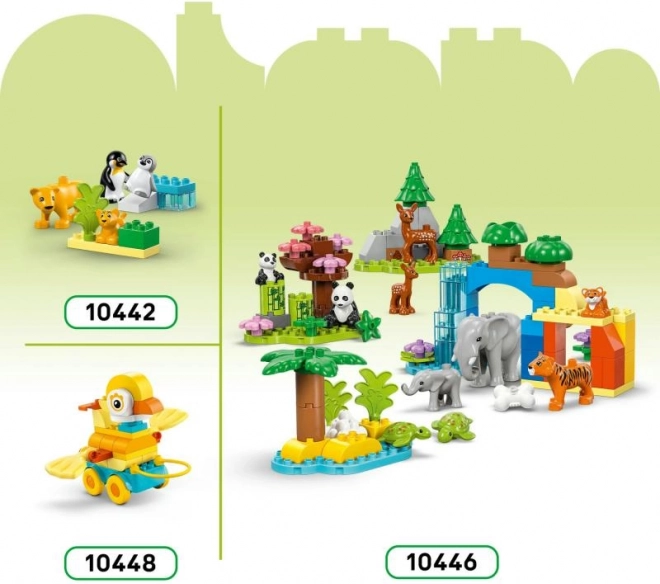 Stavebnica LEGO DUPLO 3 v 1: Dinosaury na Kolieskach