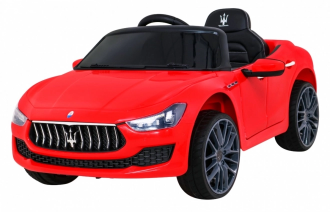 Maserati Ghibli na batériu pre deti červený