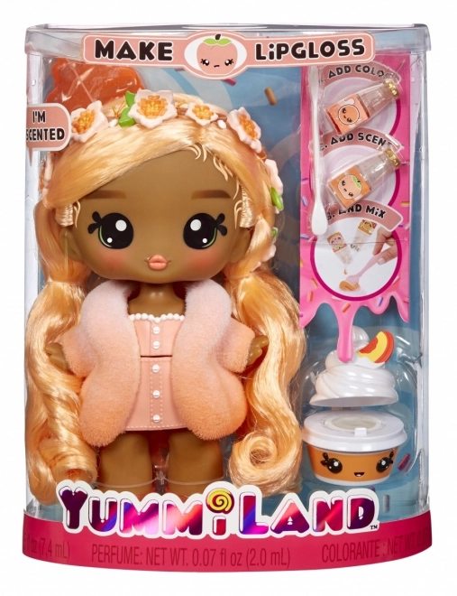 Lalka Yummiland s veľkým leskom na pery, Piper Peach