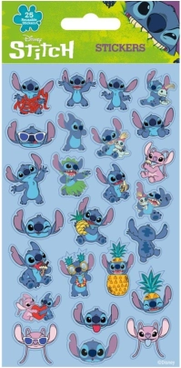 samolepky lilo a stitch modré 25 ks