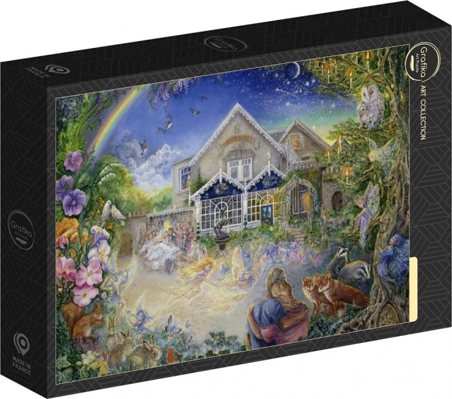 Grafika puzzle začarovaný zámok 1000 dielikov
