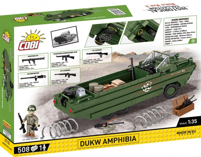 Kocky obojživelník DUKW