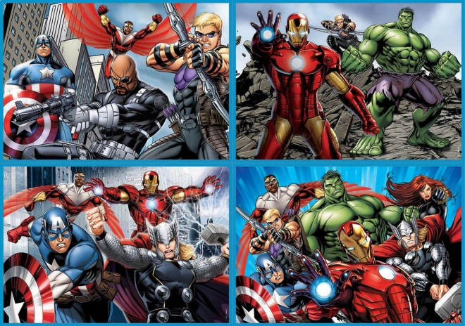 Puzzle Avengers 4v1