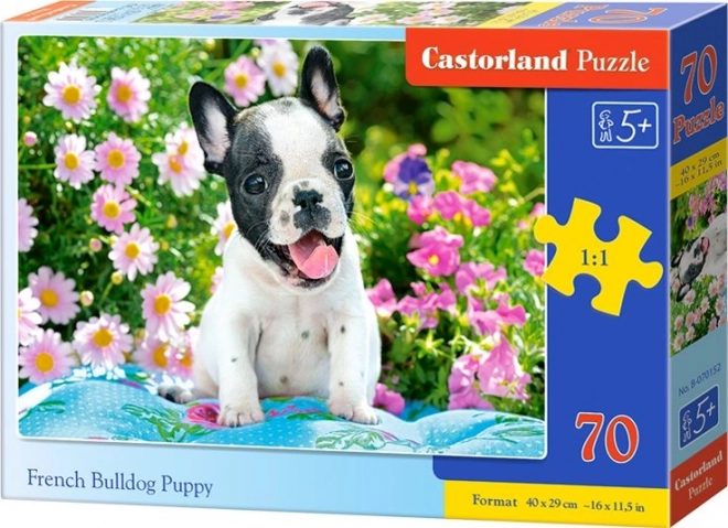 Puzzles Šteniatko Francúzskeho Buldočka