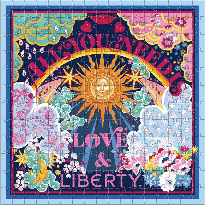 Čtvercové puzzle Liberty: Síla lásky