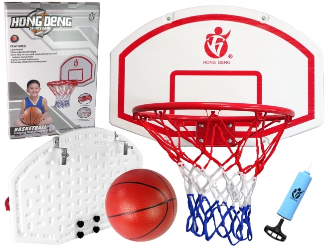 Závesný basketbalový kôš na záhradu