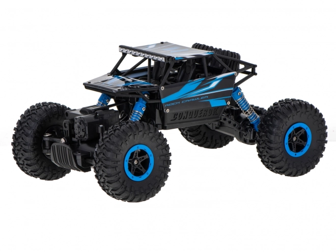 RC Rock Crawler HB z diaľkovým ovládaním 1:18 modrý – Modrá