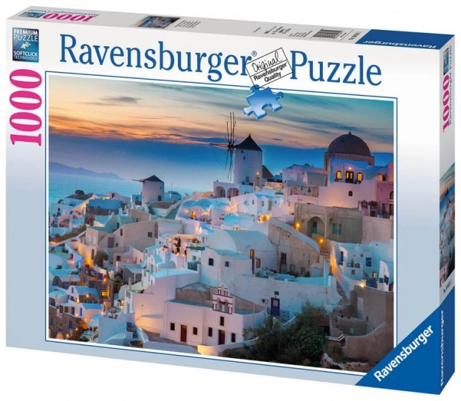 Ravensburger Puzzle Večer v Santorini 1000 Dielikov