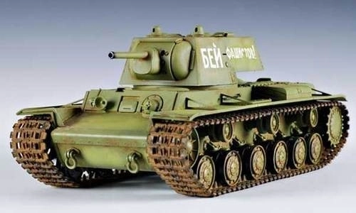 Trumpeter ruský model tanku KV-1, rok 1941