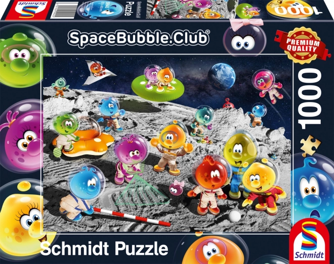 Schmidt puzzle vesmírny klub: na mesiaci 1000 dielikov