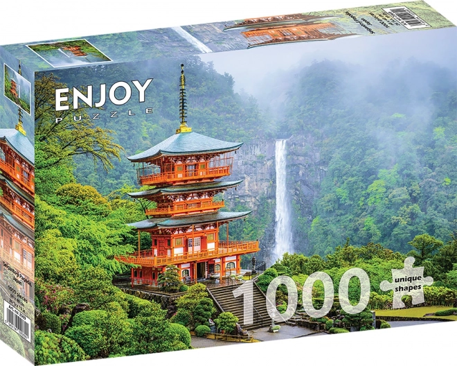 Puzzle Pagoda Seiganto-ji Japonsko 1000 dielikov
