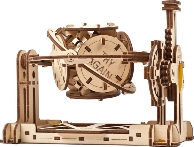 Ugears 3D drevené mechanické puzzle STEM náhodný generátor