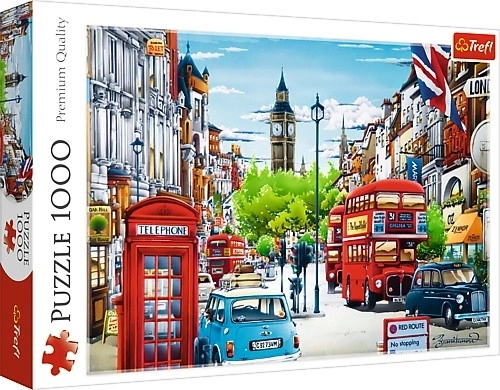 Puzzle 1000 dielikov - Londýnska ulica