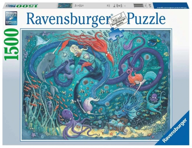 Ravensburger - Puzzle 1500 Dielikov: Pod vodou