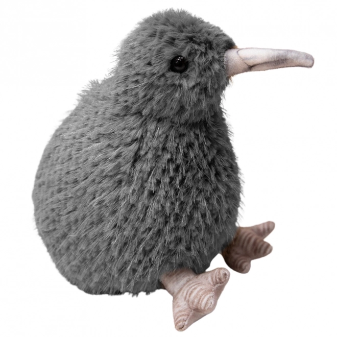 Plyšový vták Kiwi šedý 21cm