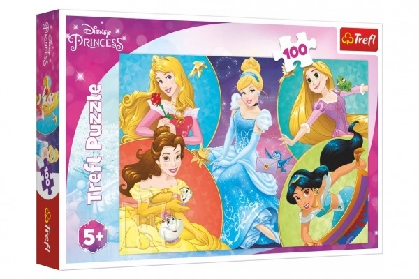 Puzzle Disney Princezné: Stretnutie Sladkých Princezien 100 Dielikov