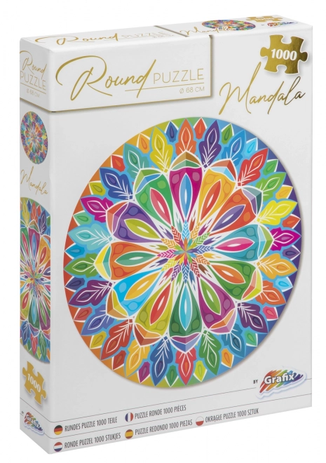 Kruhové puzzle Mandala 1000 dielikov