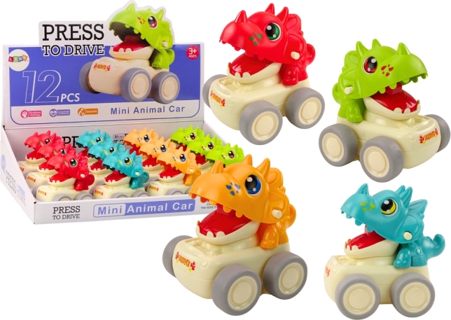 Triceratops dinosauří auto – 4 typy
