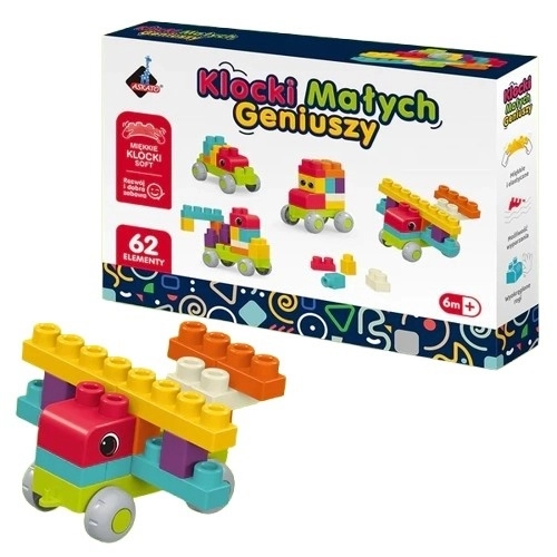 Mäkké stavebné kocky pre malých géniov