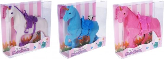 Farebný magický jednorožec 16 cm