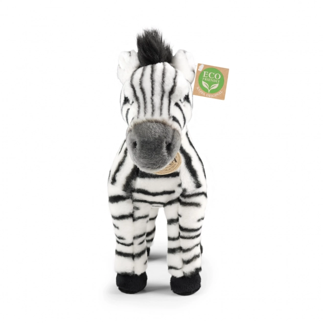 Rappa plyšová zebra stojaca eco-friendly 30 cm