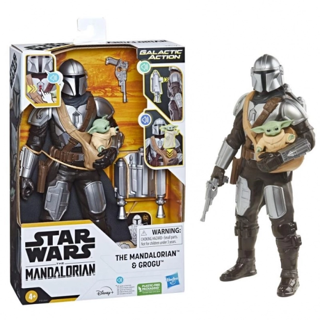 Star Wars Galactic akčná figúrka Mandalorian a Grogu