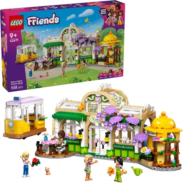 LEGO Friends Kaviareň a Kvetinárstvo