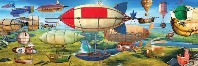 Panoramatické puzzle Veľký závod 1000 dielikov