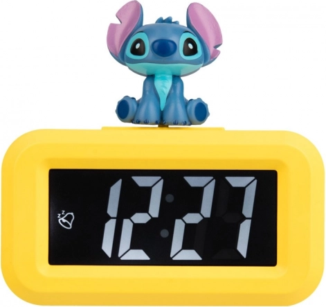 Stitch mini budík – stolové hodiny s alarmom