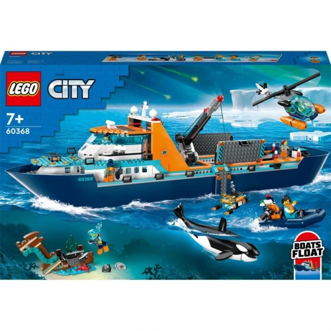 LEGO® City 60368 Arktická prieskumná loď