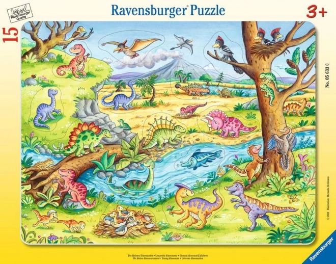 Ravensburger vkládačka dinosaurov